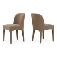 Bannon - Modern Tan Fabric Dining Chair (Set of 2) - image 5