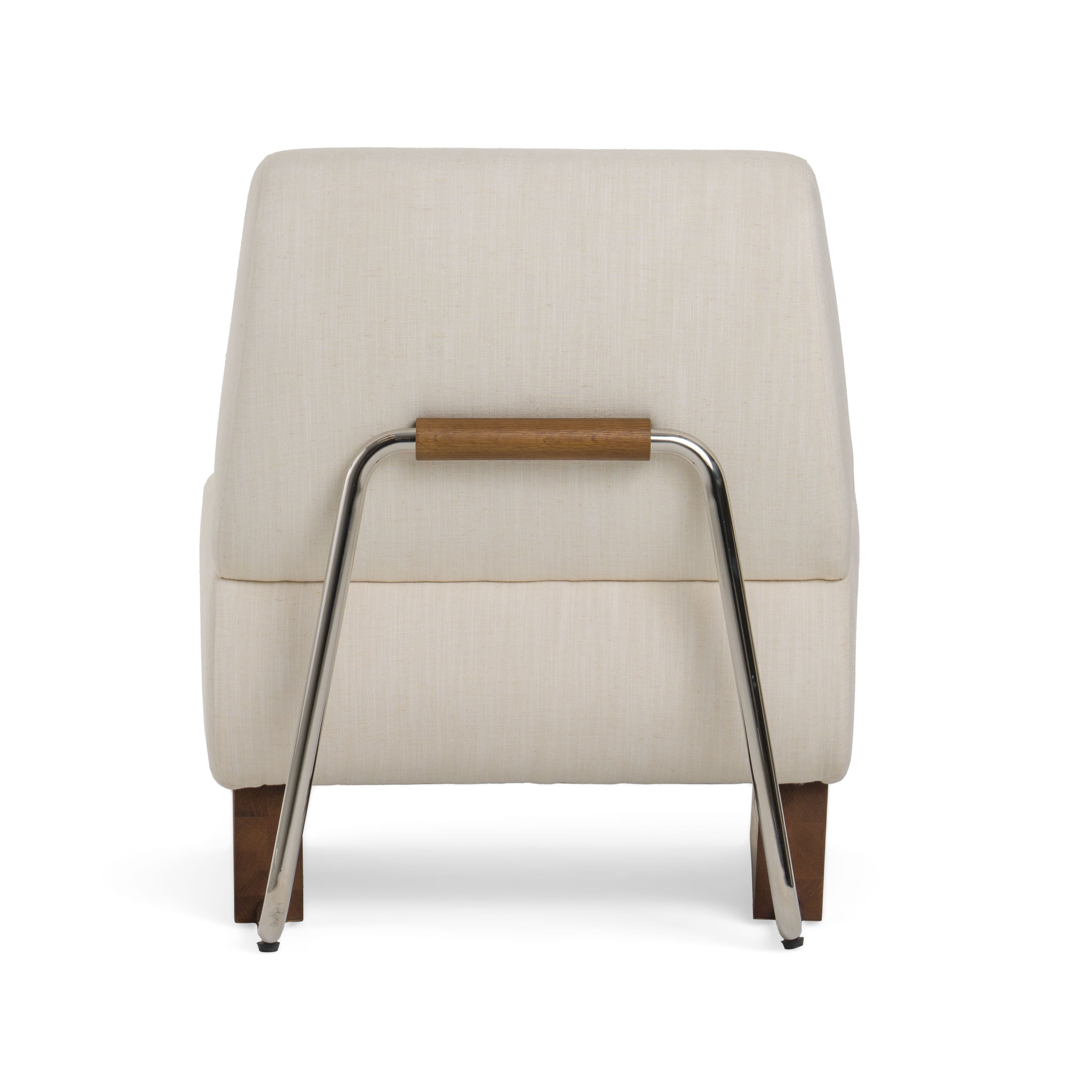 Barbara Modern Off White Accent Chair - image 4