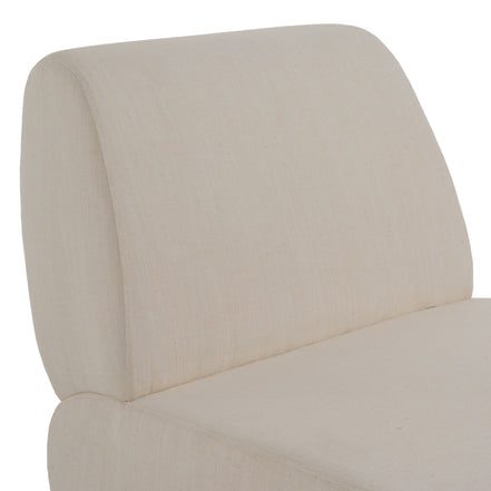 Barbara Modern Off White Accent Chair - image 5