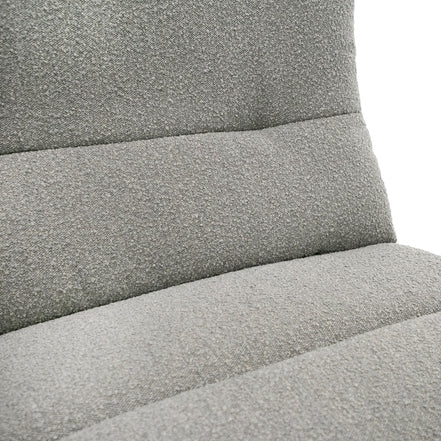 Basil - Modern Grey Fabric Large Sofa With 3 Electric Recliners - image 2