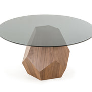 Rackham Mid-Century Walnut Round Dining Table - image 2