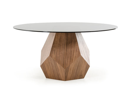 Rackham Mid-Century Walnut Round Dining Table - image 3