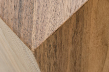 Rackham Mid-Century Walnut Round Dining Table