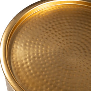 Coldveil Storage Side Table Gold
