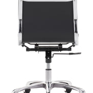 Lider Plus Armless Office Chair Black