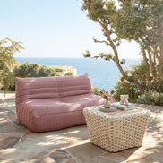 Antul Coffee Table White & Natural