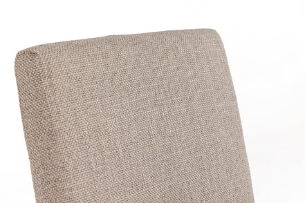 Beasley - Modern Beige Linen + Brass Counter Chair - image 4