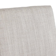 Beasley - Modern Off-White Linen + Brass Counter Chair - image 4