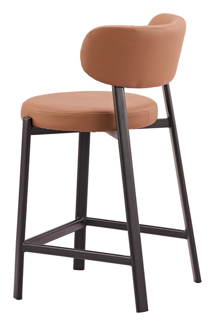 Prairie Counter Stool (Set of 2) Brown