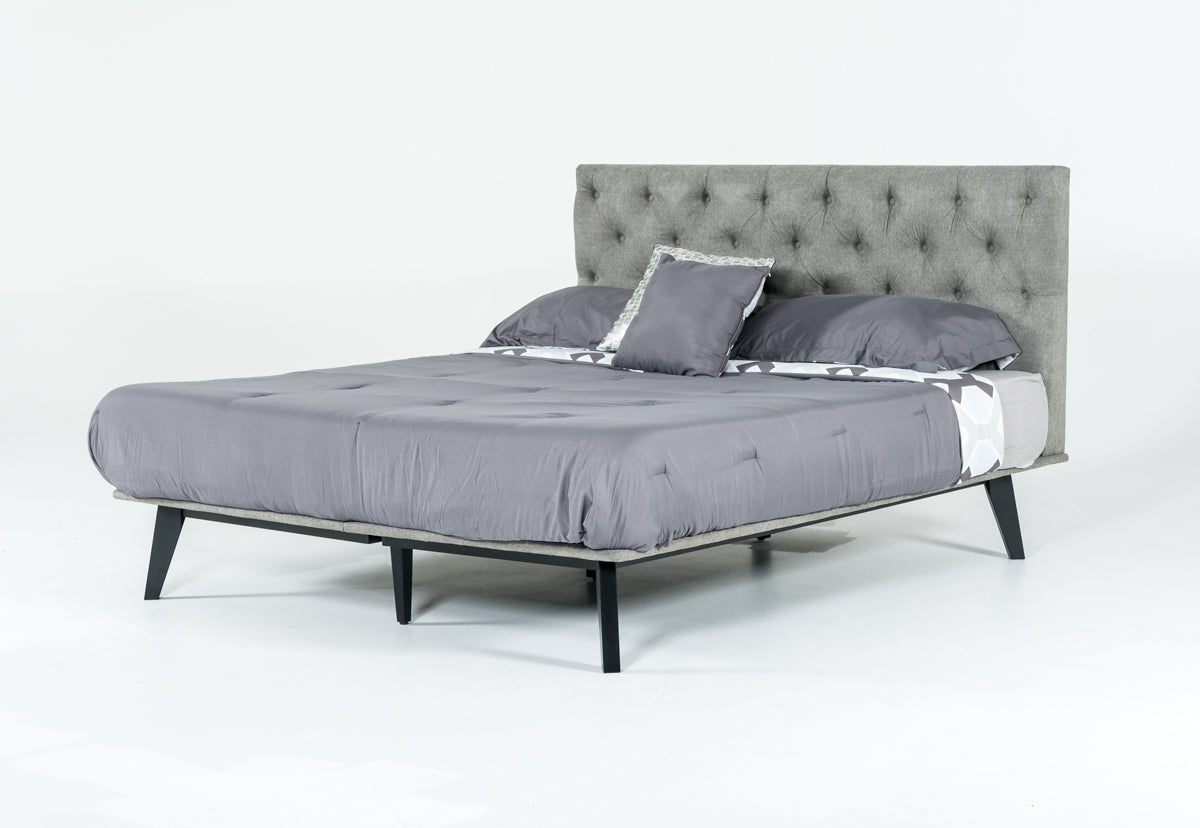 Gibson Modern Grey Fabric Super King 76