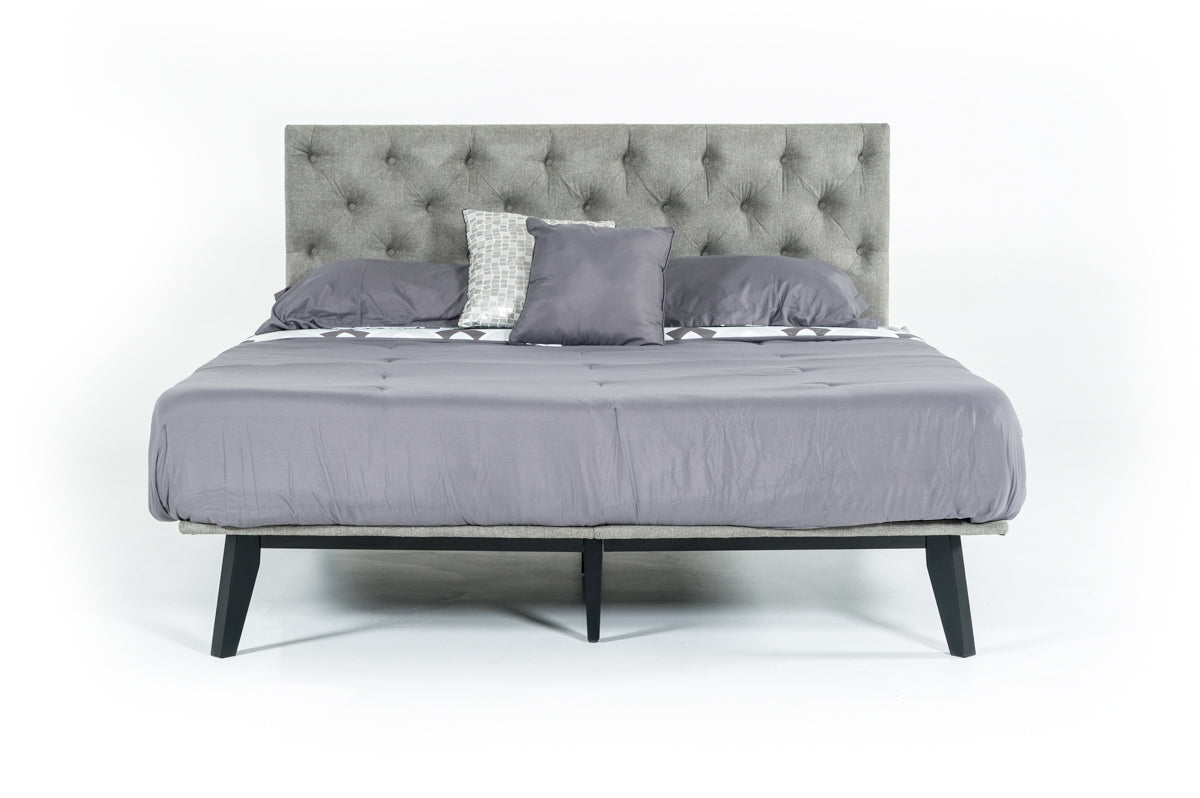 Gibson Modern Grey Fabric Super King 76