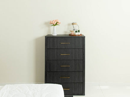Manchester- Contemporary Dark Grey Chest - image 4