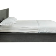 Manchester- Contemporary Platform Dark Grey Q Bed - image 2