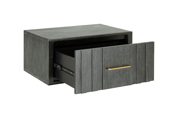 Manchester- Contemporary Dark Grey Nightstand - image 2
