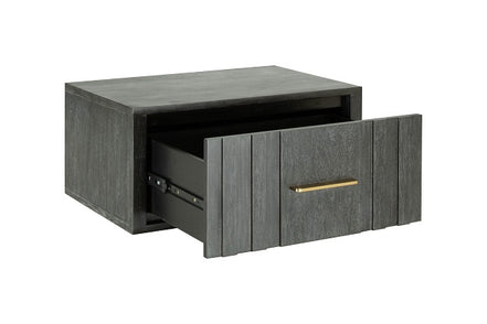 Manchester- Contemporary Dark Grey Nightstand - image 2