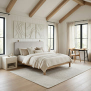 Luum Queen Platform Bed Frame Natural