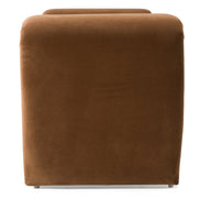 Bentley - Modern Brown Velvet Bench - image 4