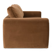Bentley - Modern Brown Velvet Sofa - image 4