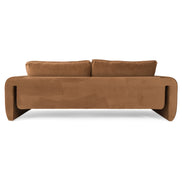 Bentley - Modern Brown Velvet Sofa - image 5