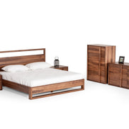 California King Berlin - Modern Walnut Bed - image 4