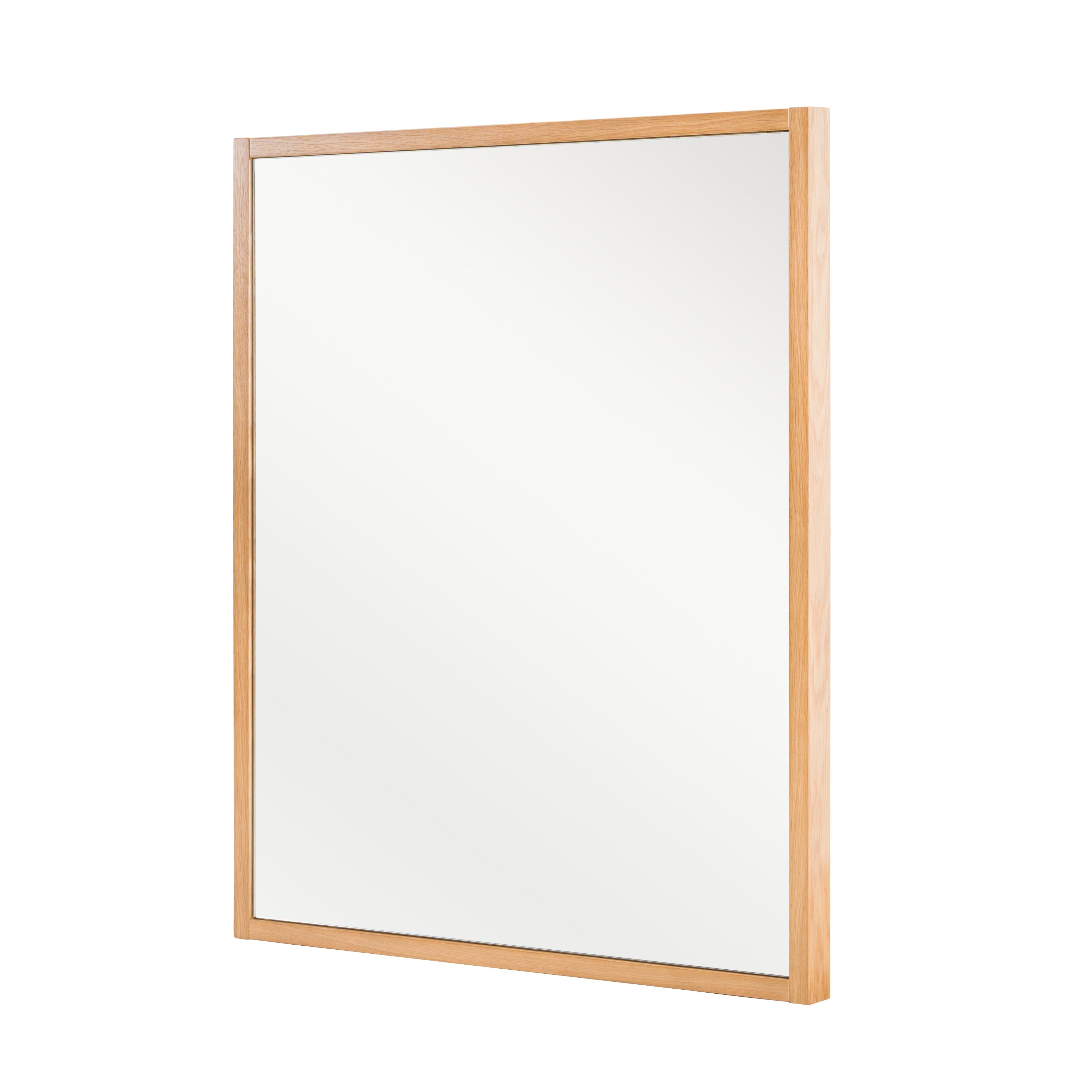 Berlin - Modern Natural Oak Mirror - image 3