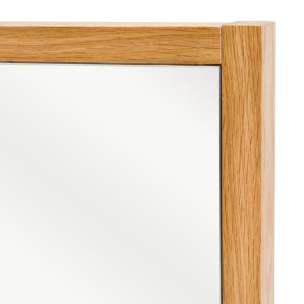 Berlin - Modern Natural Oak Mirror - image 4