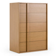 Berlin - Modern Natural Oak Chest - image 5