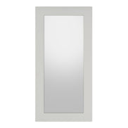 Beth - Modern White Floor Mirror