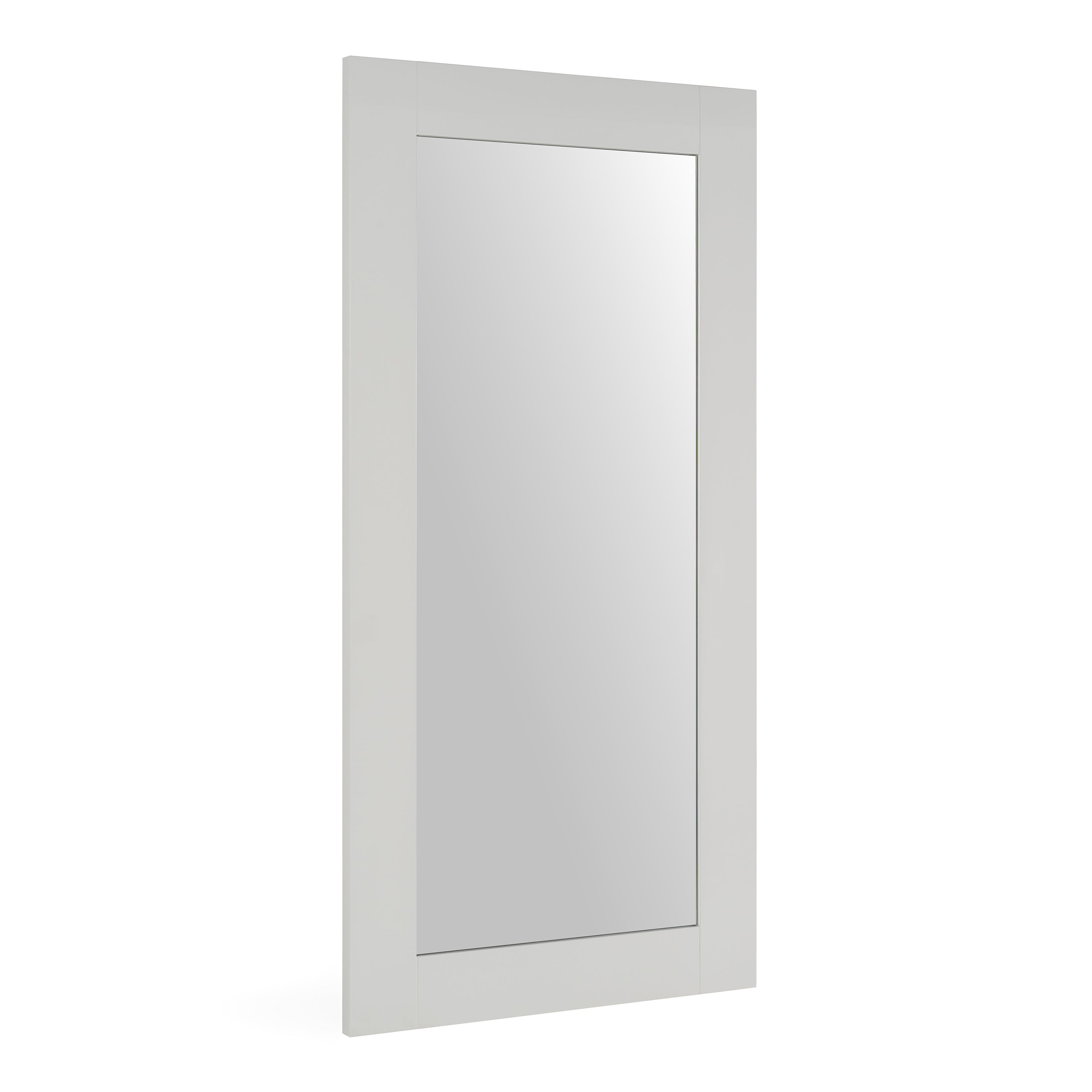 Beth - Modern White Floor Mirror - image 2
