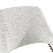 Betty - Modern Off-White Fabric + Bronze Dining Chair - image 5