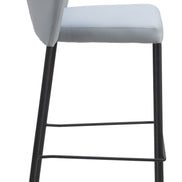 Linz Barstool (Set of 2) Gray