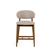 Blum - Modern Beige Linen Counter Chair