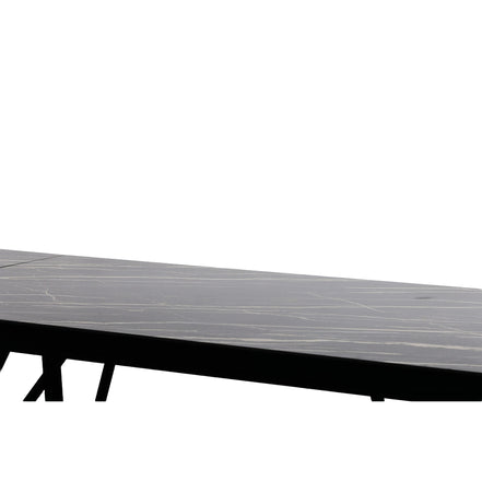Bobby - Modern Black Ceramic Extendable Dining Table - image 5