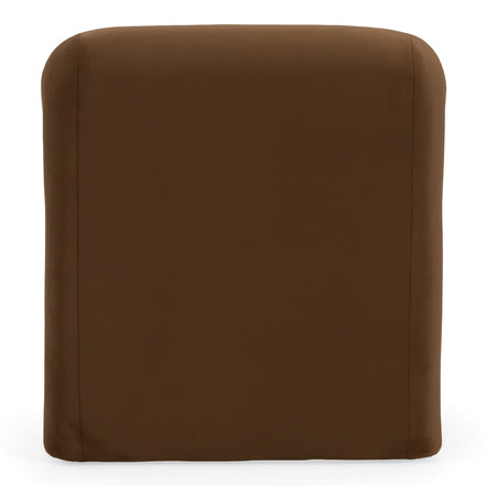 Bondi - Modern Brown Velvet Accent Chair - image 4