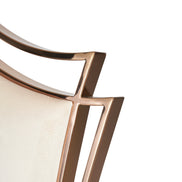 Bonnie - Beige Velvet & Rose Gold Dining Chair (Set of 2) - image 4