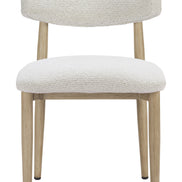 Bege Dining Chair White