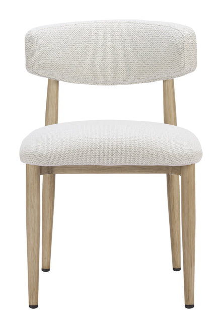 Bege Dining Chair White