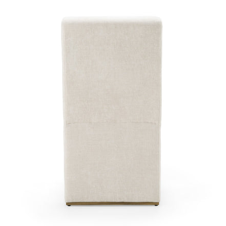 Bounty - Modern Beige Fabric + Antique Brass Dining Chair (Set of 2) - image 4