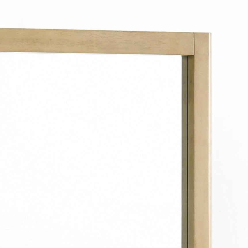 Santa Monica - Modern Natural Oak Square Mirror - image 5
