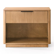 Santa Monica - Modern Natural Oak Nightstand - image 3