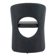 Brea - Charcoal Fabric Dining Chair - image 3