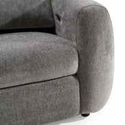 Brevig - Modern Grey Fabric Sofa w/ 2 Recliners - image 4