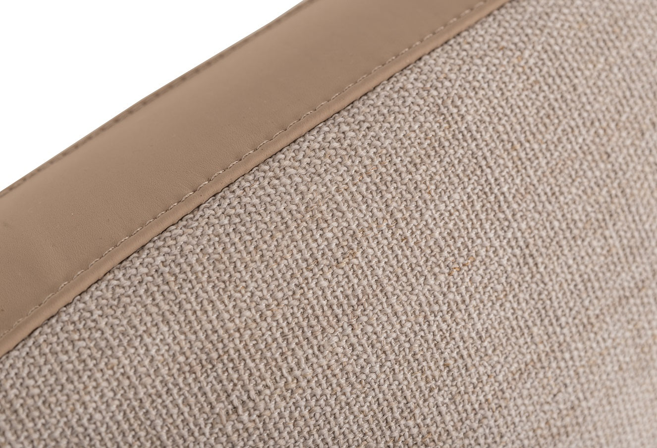 Brittany - Eastern King Modern Grey Fabric Bed - image 4