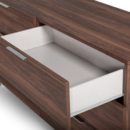 Brooklyn Italian Modern Walnut Dresser