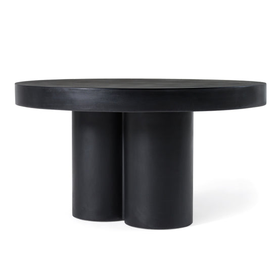 Bruni - Modern Black Concrete Coffee Table - image 2
