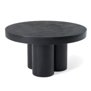 Bruni - Modern Black Concrete Coffee Table - image 3
