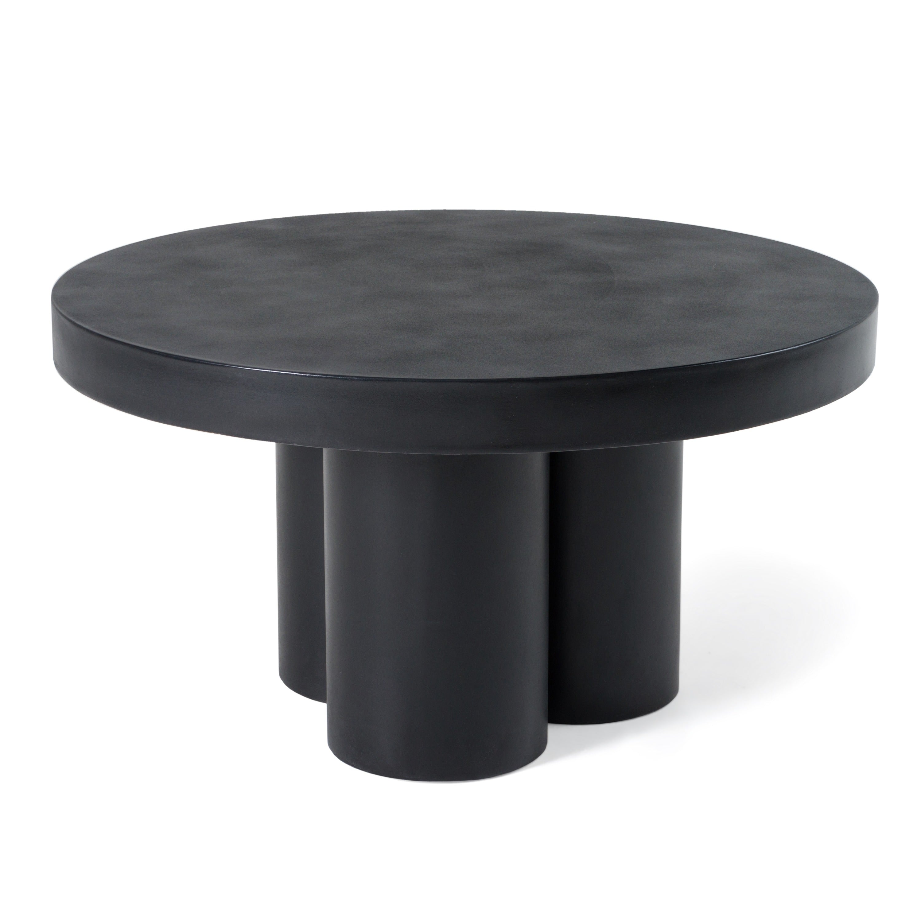 Bruni - Modern Black Concrete Coffee Table - image 3