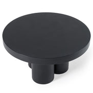 Bruni - Modern Black Concrete Coffee Table - image 4