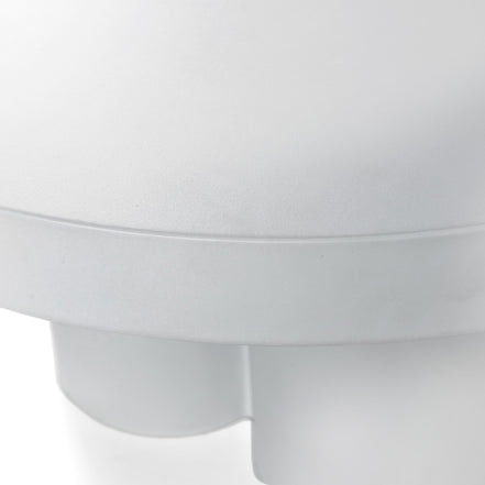 Bruni - Modern White Concrete Coffee Table - image 5