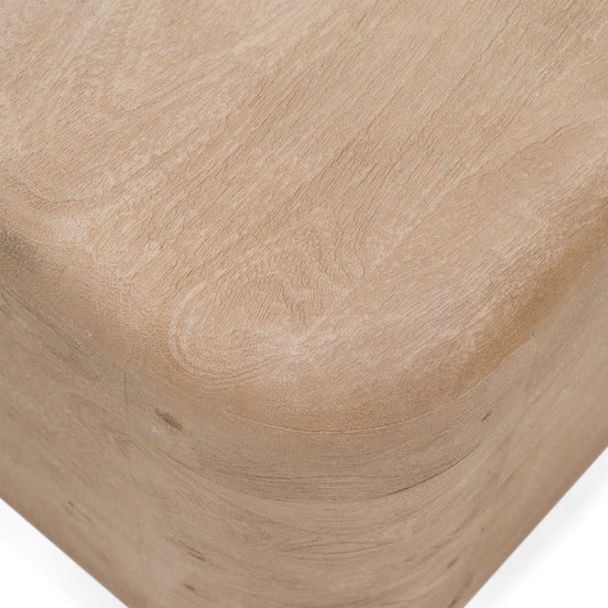 Bruno - Modern Mango Wood Square End Table - image 2